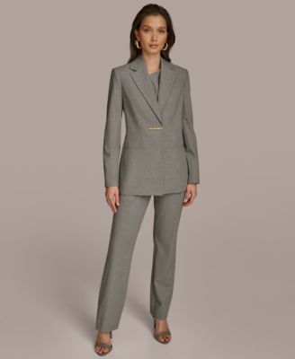 Blazer Straight Leg Pants