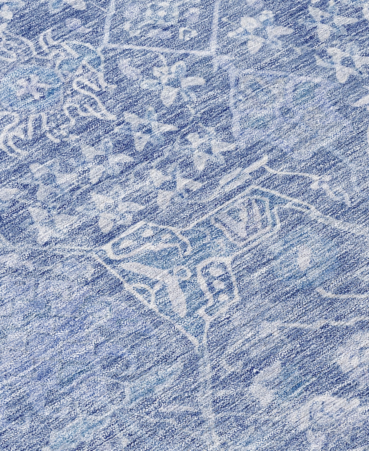 Shop Addison Chantille Machine Washable Acn1133 8'x10' Area Rug In Denim