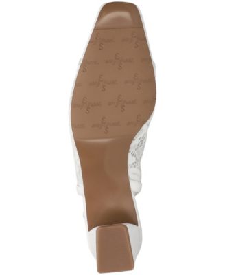 Women's Fortune Square Toe Slingback Pumps