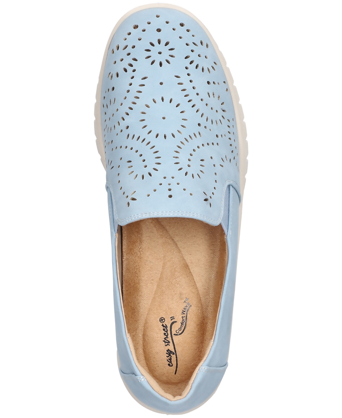 EASY STREET WOMEN'S YING COMFORT SLIP-ON FLATS 