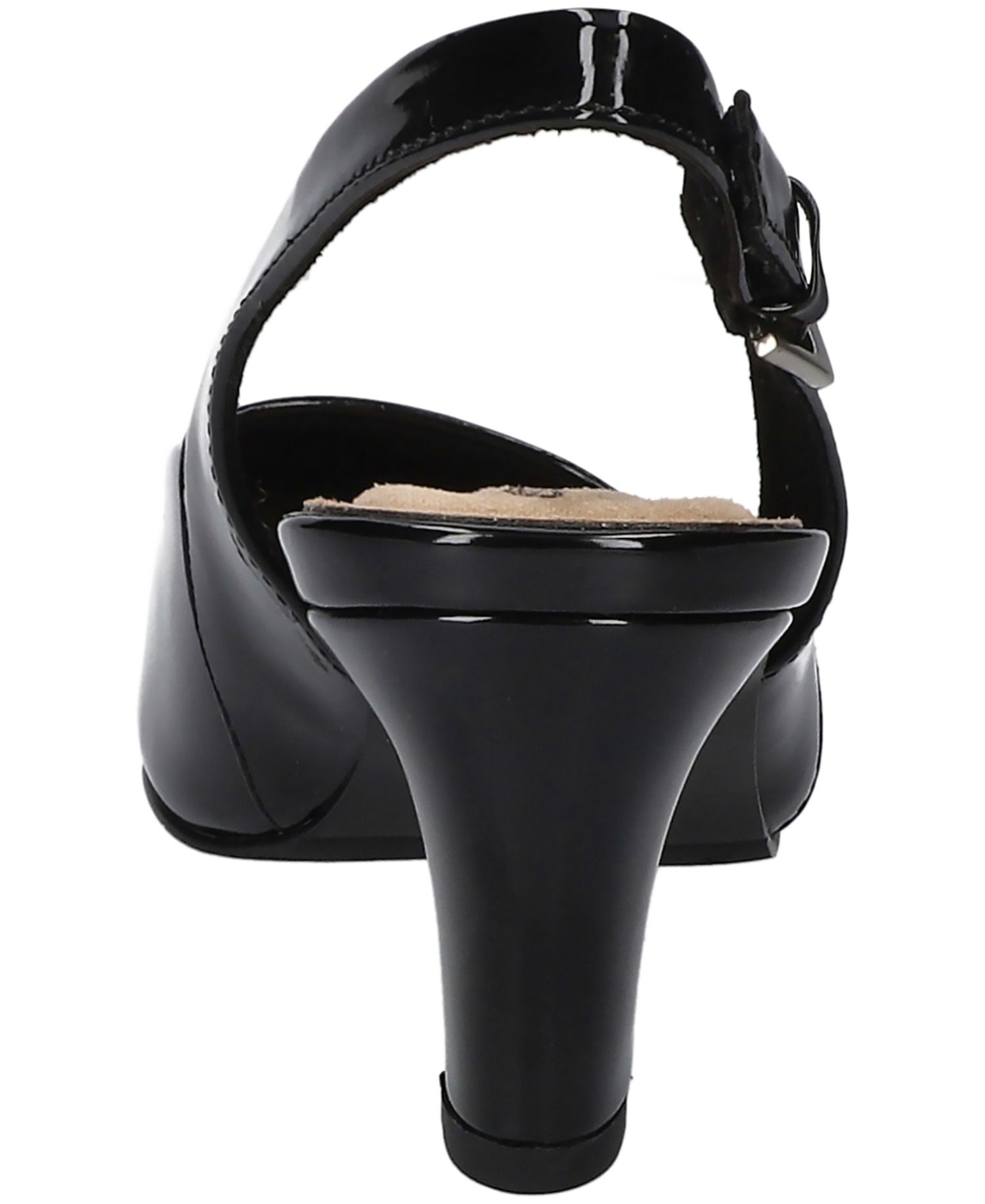 Ritsa Square Toe Slingback Pumps
