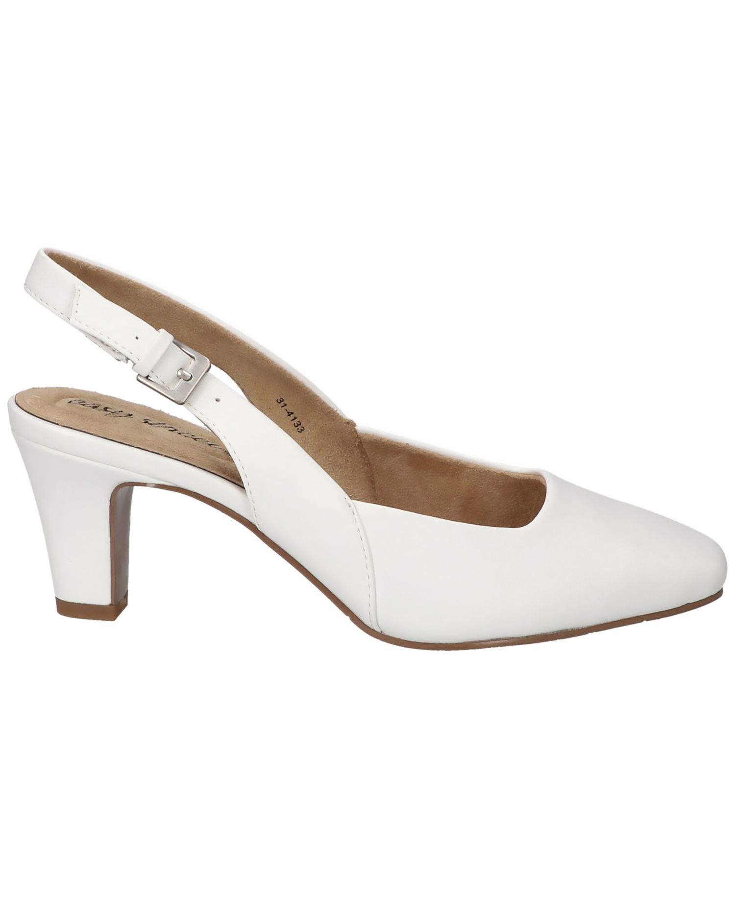 Ritsa Square Toe Slingback Pumps