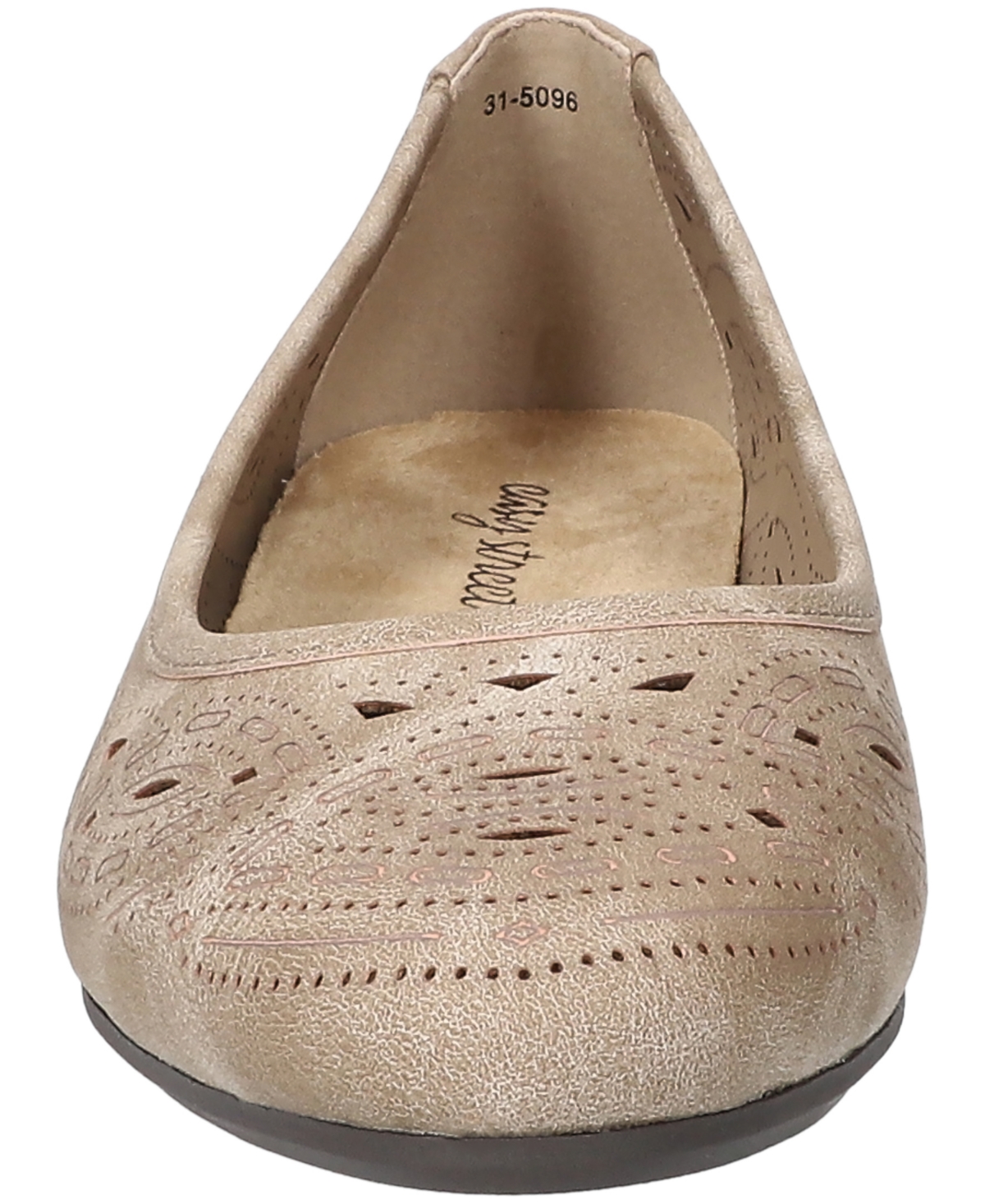 EASY STREET WOMEN'S JACKIE SLIP-ON BALLET FLATS 