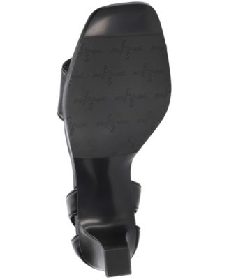 Ro Square Toe Heeled Sandals