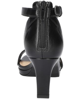 Ro Square Toe Heeled Sandals