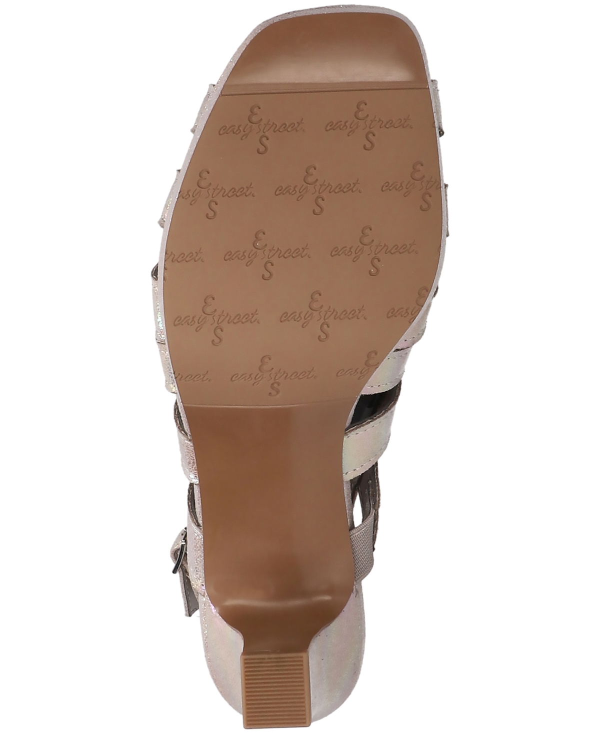 EASY STREET WOMEN'S JETTY DRESS HEEL SANDALS 