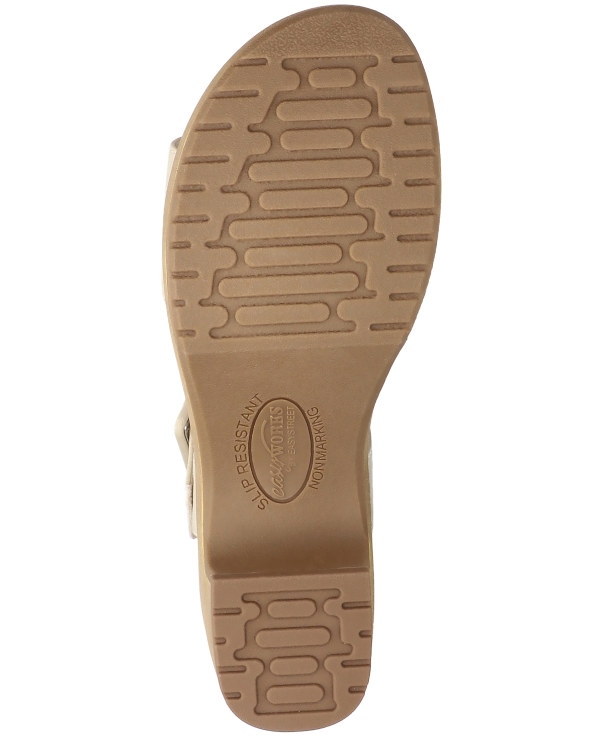 Easy Street Women's Marva Slip-resistant Sandals In Stone