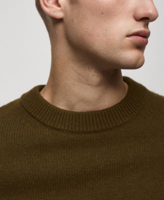 Men's Wool-Blend Knit Sweater