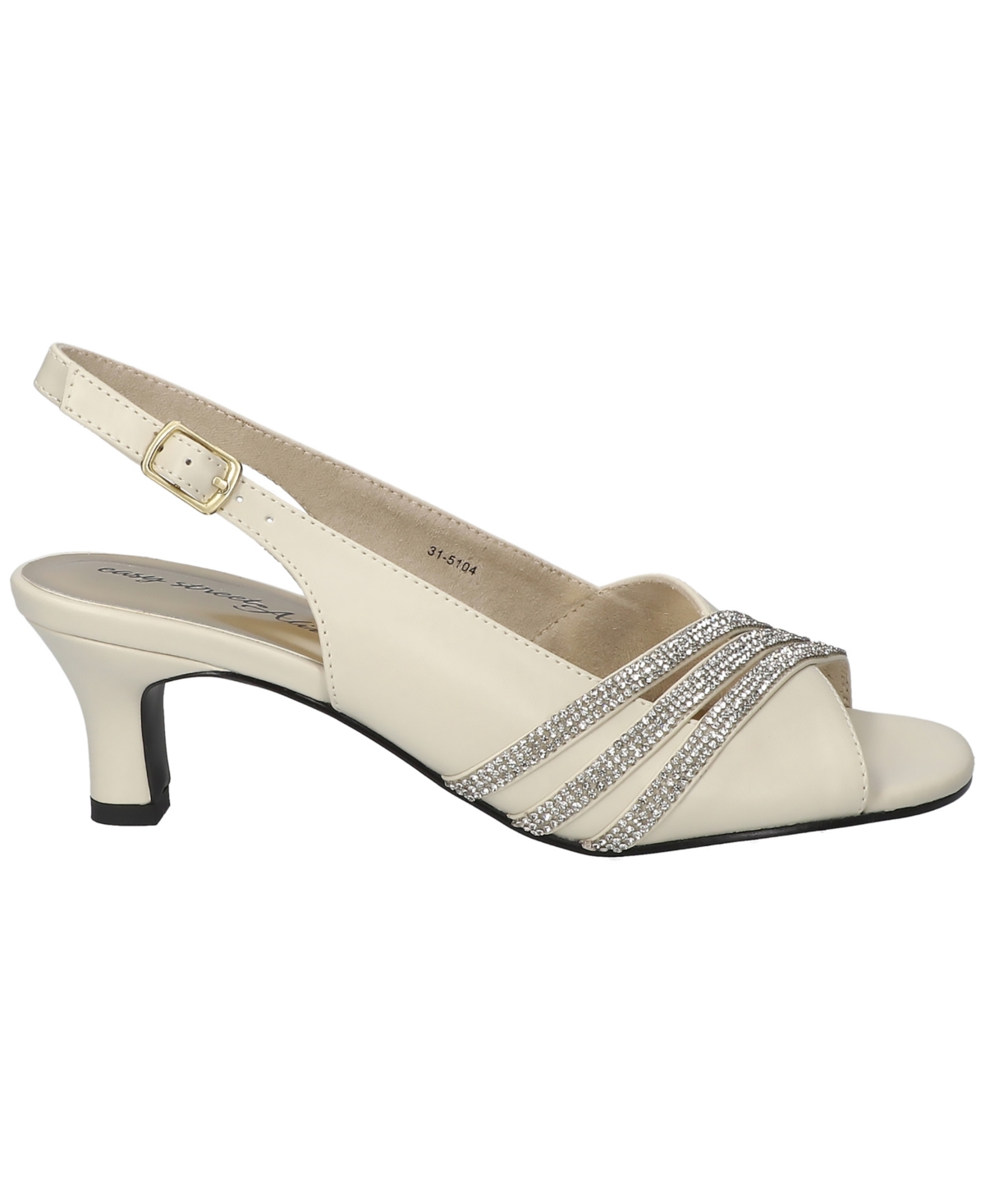 EASY STREET WOMEN'S TETON DRESS HEEL SANDALS 