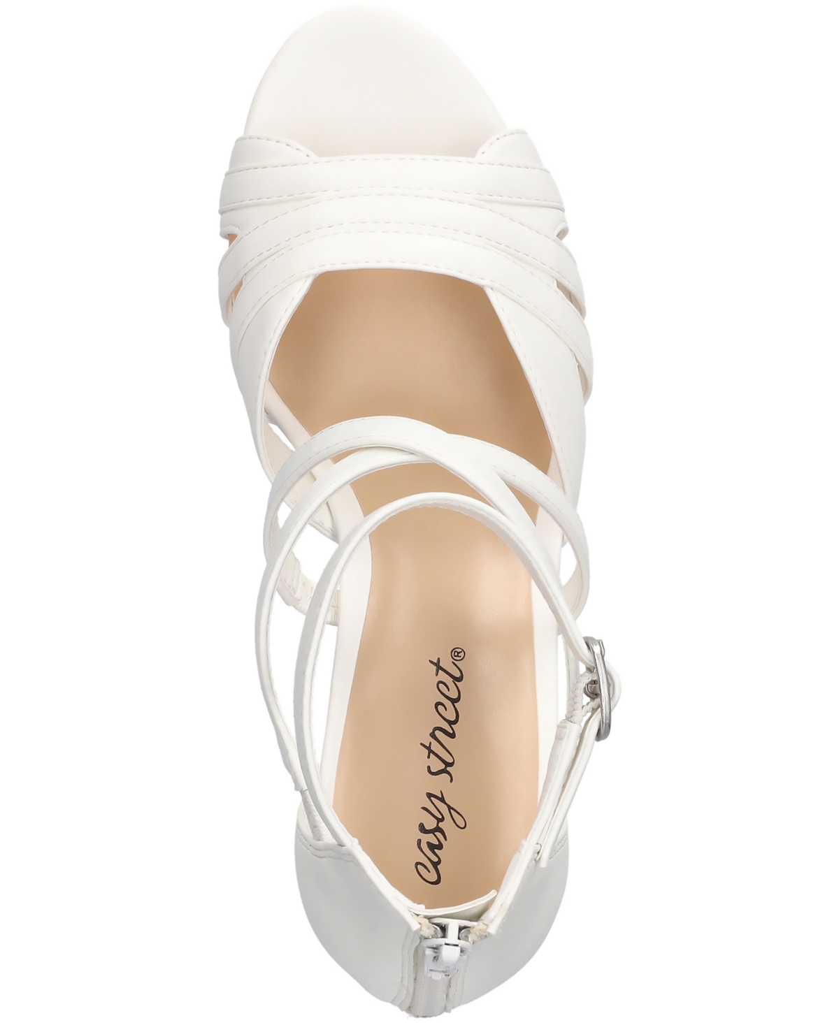 EASY STREET WOMEN'S CRISSA BUCKLE DRESS SANDALS 