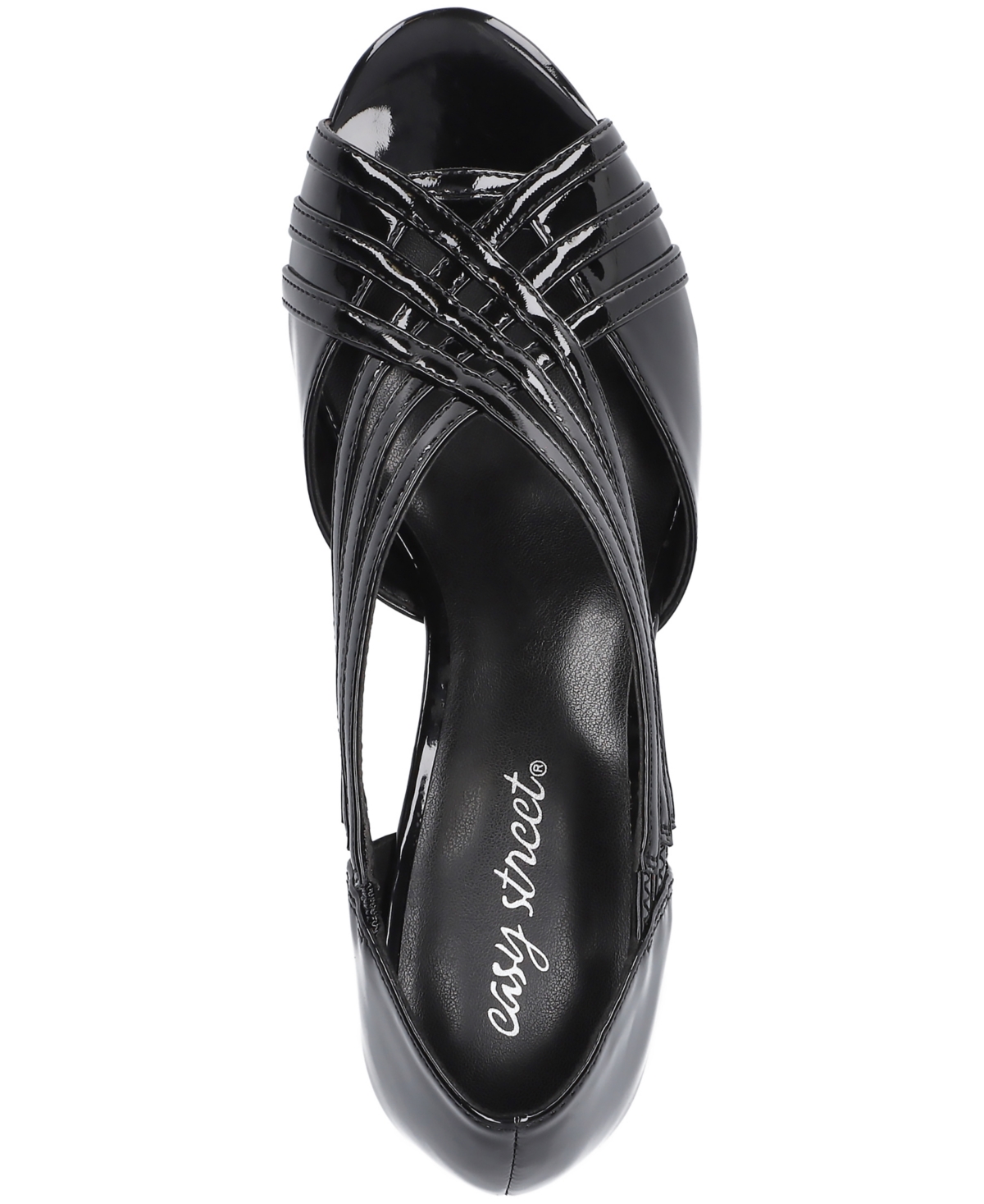 EASY STREET WOMEN'S OCEANA PEEP TOE PUMPS 