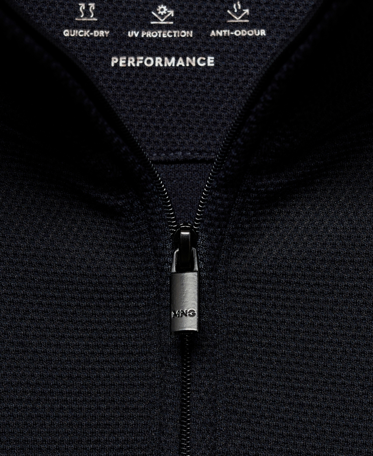 Mango Men's Half-Zip Sweatshirt