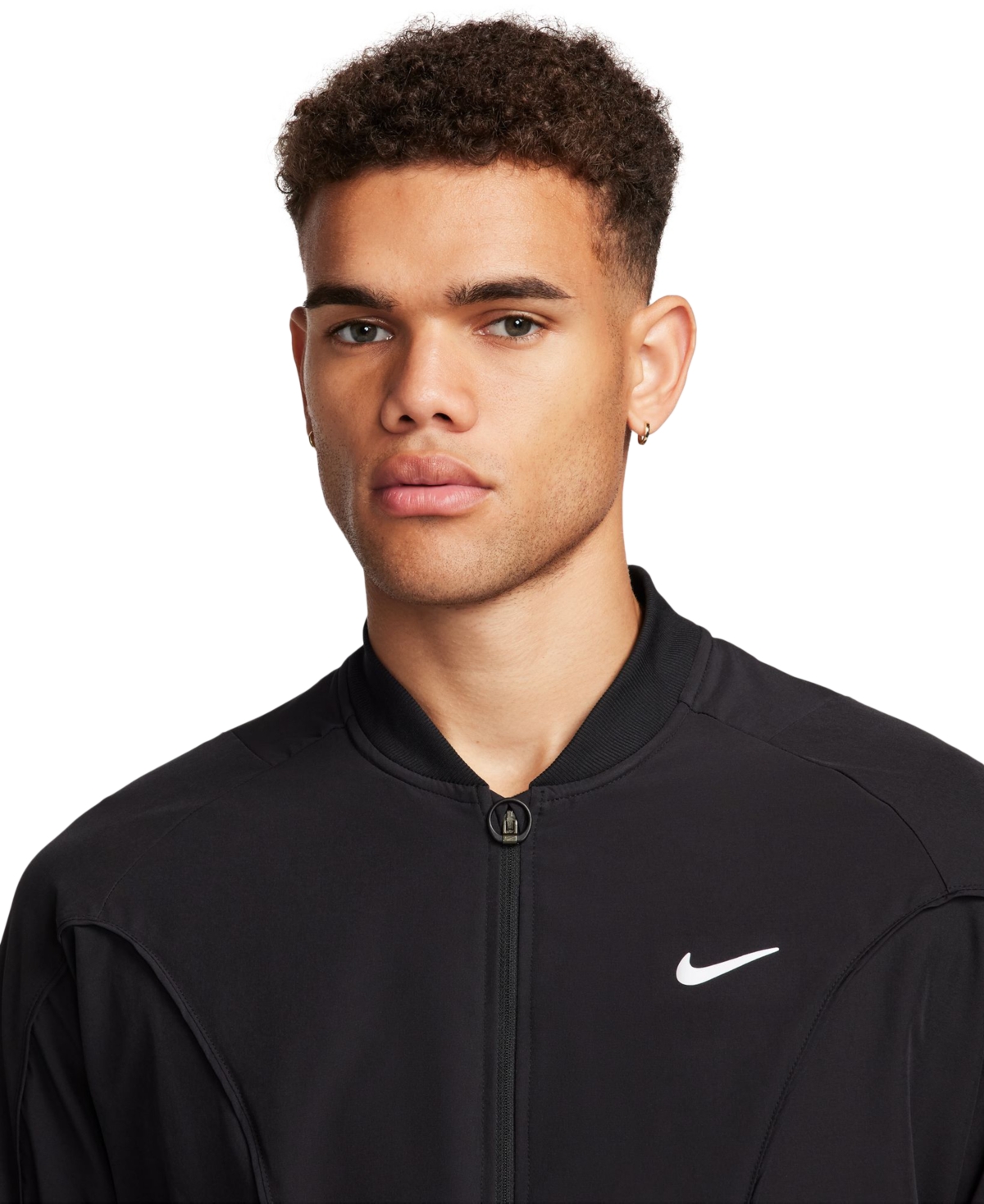 NikeCourt Men's Advantage Dri-fit Tennis Jacket -whit