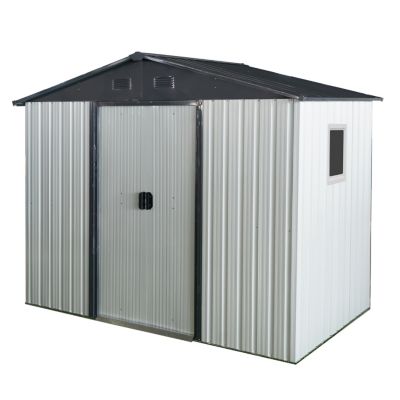  Metal Storage Shed with Window (8' x 4)