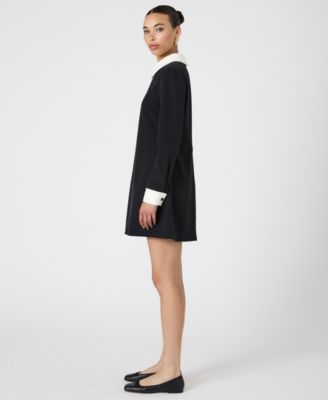 Women's Echo Collared-Neck Long-Sleeve Dress