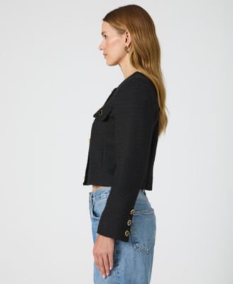 Women's Structured Button-Front Jacket