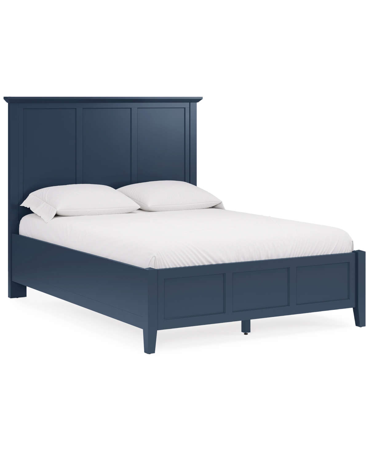 Macy's Hedworth California King 3-pc. Set (bed, Dresser & Nightstand) In Blue