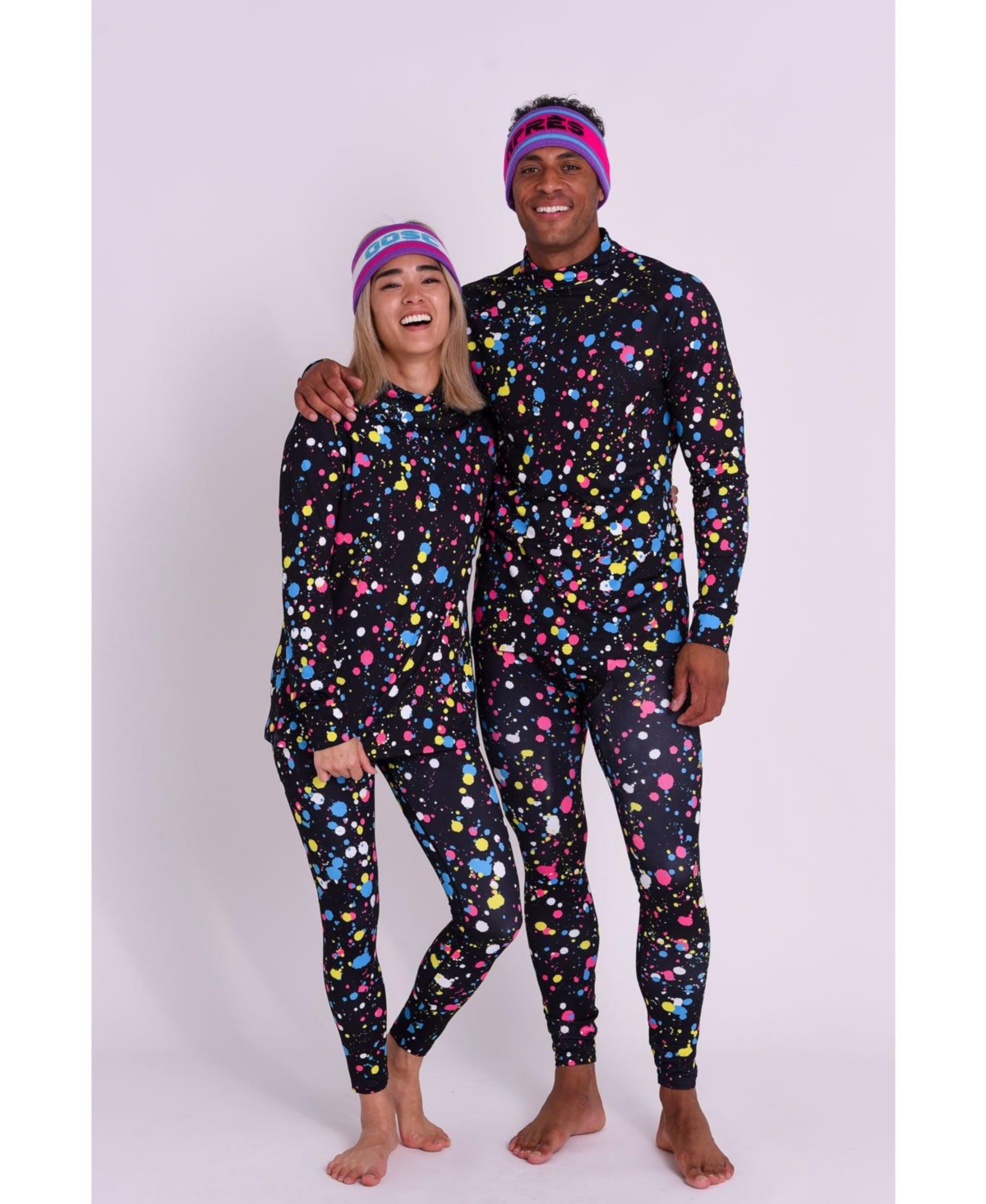 Oosc Women's Baselayer Leggings - Catalina Wine Mixer