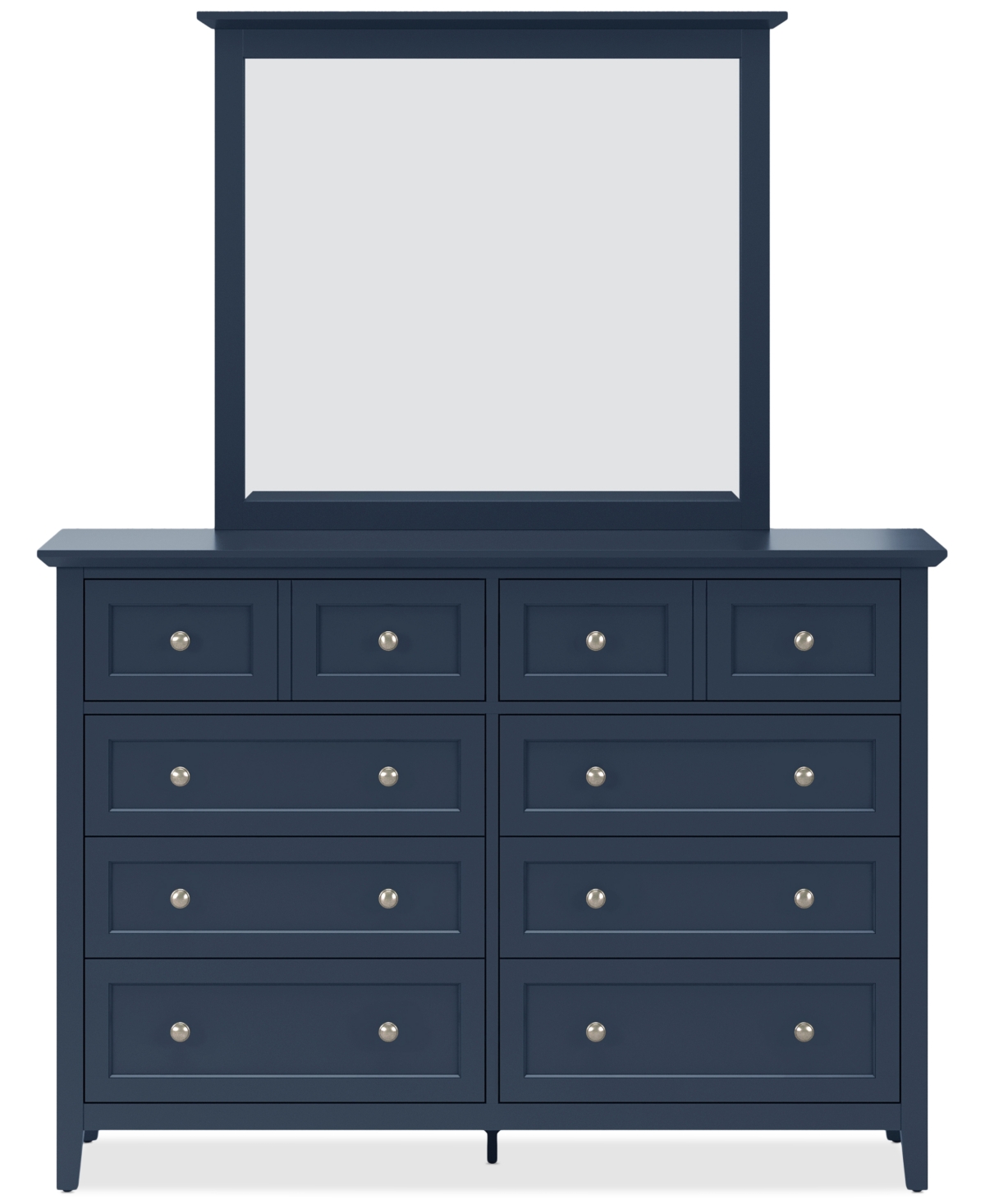Macy's Hedworth Mirror In Blue