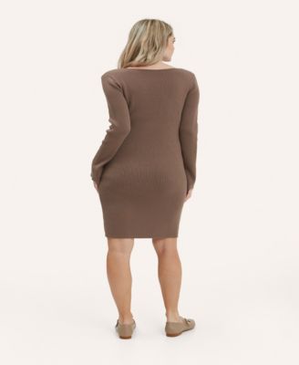 Maternity Hudson Nursing Long Sleeve Dress