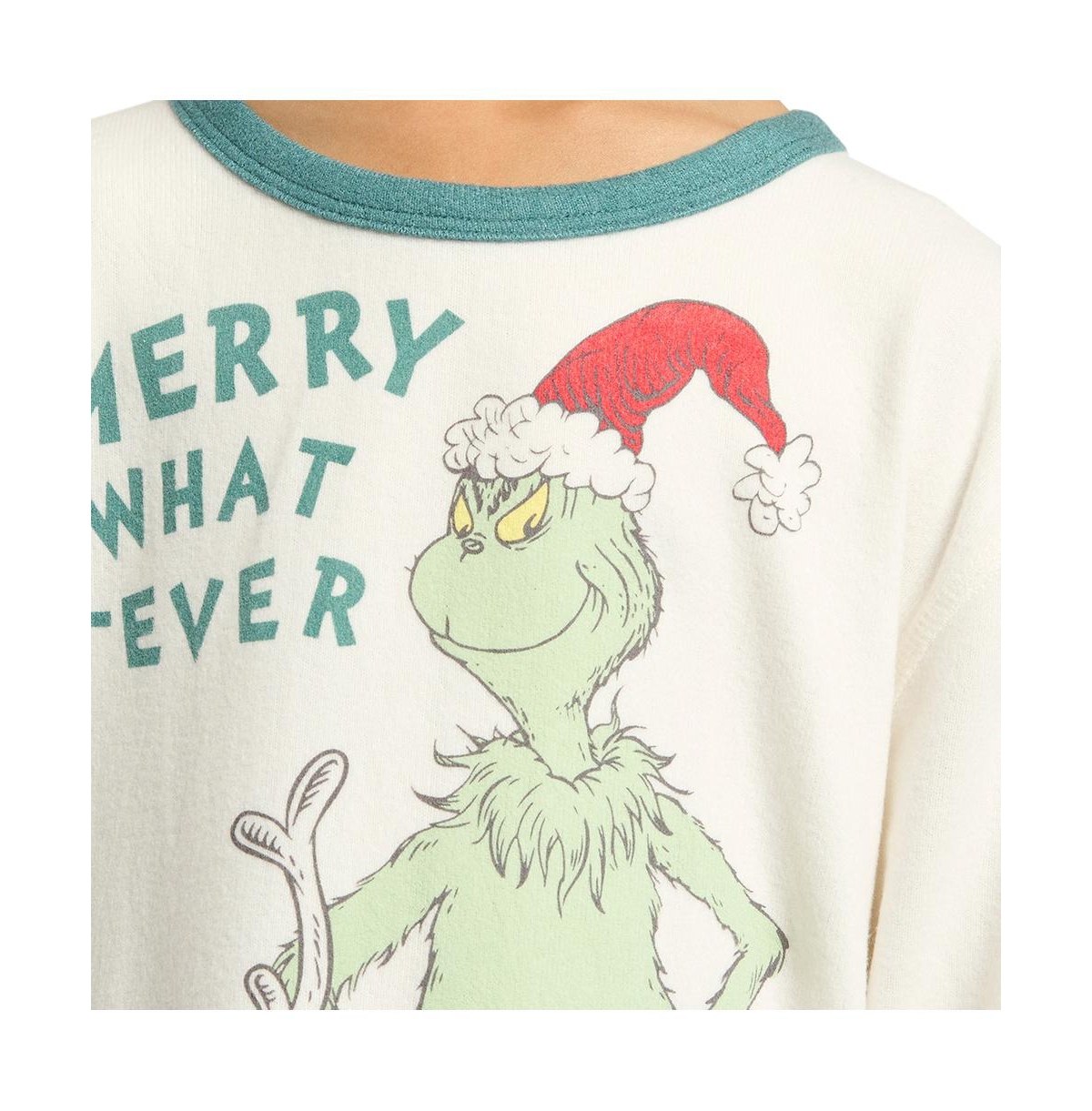 Cotton On Little Boys Little/Big Freddy Long Sleeve Pyjama Set Licensed -merry whatever