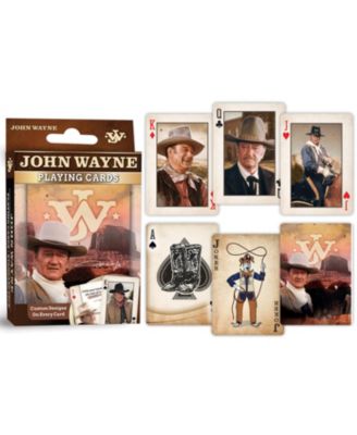 MasterPieces John Wayne Playing Cards - 54 Card Deck for Adults
