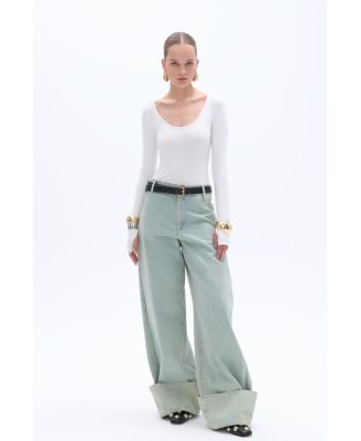 Women's Crew Neck Bodysuit