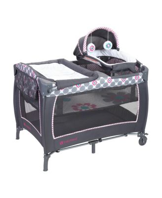 Baby Trend Lil Snooze Deluxe 2 Nursery Center - Daisy dots