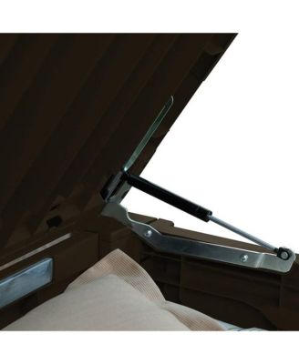 Brightwood Weatherproof Resin Patio Deck Storage Box Bench (2 Pack)