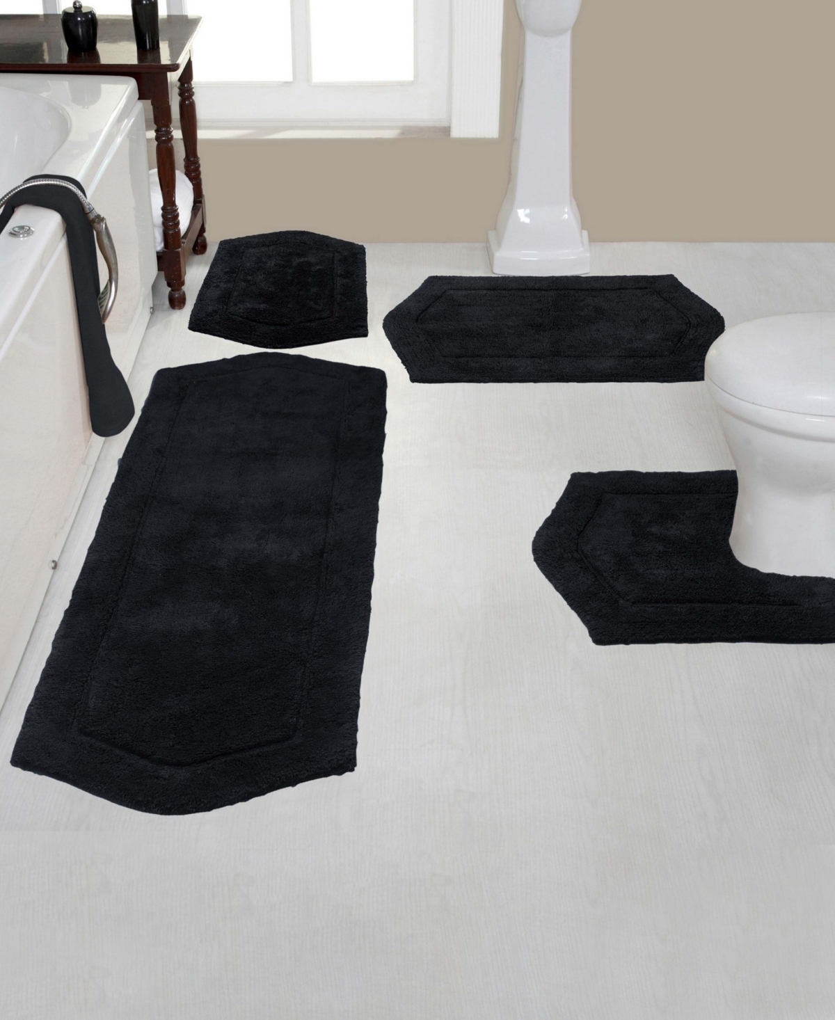 Home Weavers Waterford -Pc. Bath Rug Set