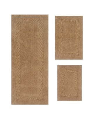 Classy 3-Pc. Bath Rug Set