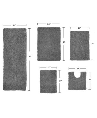 Fantasia 5-Pc. Bath Rug Set