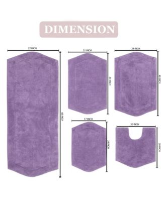 Waterford 5-Pc. Bath Rug Set