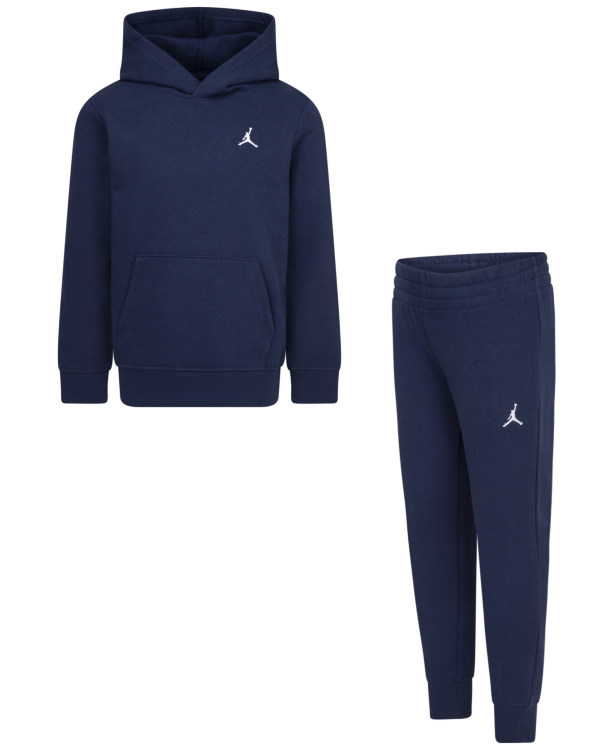 Jordan Little Boys Brooklyn Fleece Pullover Set - U90midnigh