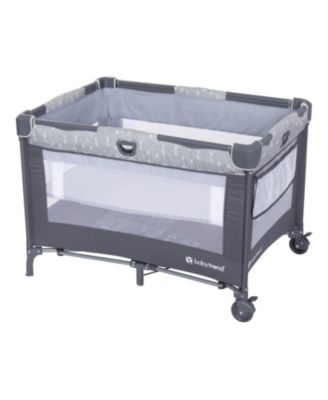 Nursery Den Playard with Snooze Pod and Flip Over Changer