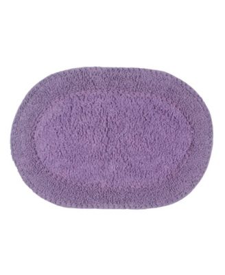 Double Ruffle Bath Rug, 17" x 24"