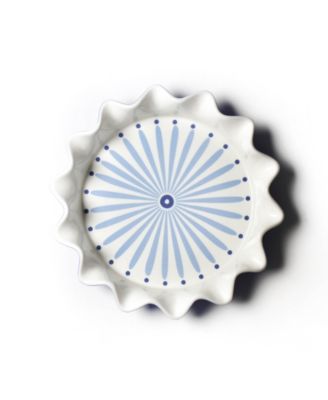 Iris Burst 8" Ruffle Pie Dish