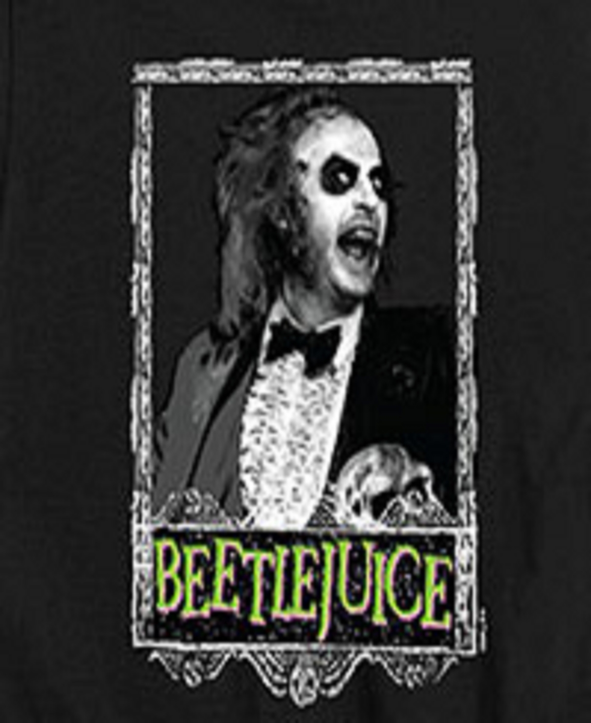Hybrid Big Boys Beetlejuice Graphic Tee In Black