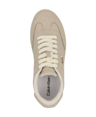 Calvin Klein Nicala Logo Lace-Up Casual Sneakers - Macy's