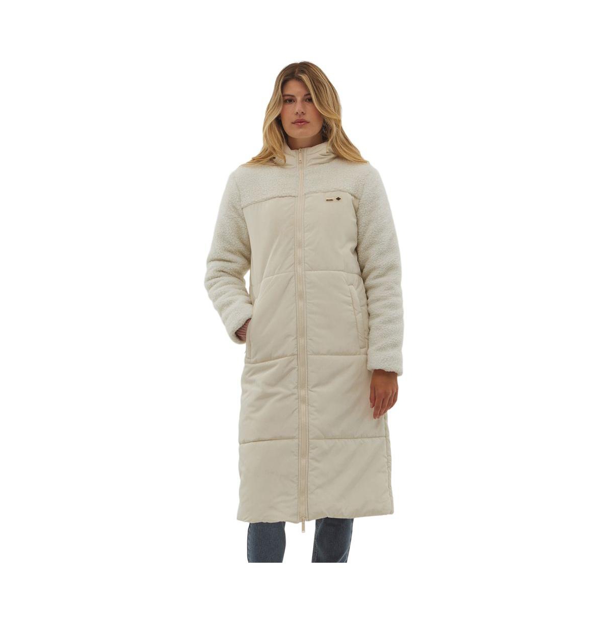 Women's Bench Winzer Quilted Midi Parka - Winter white