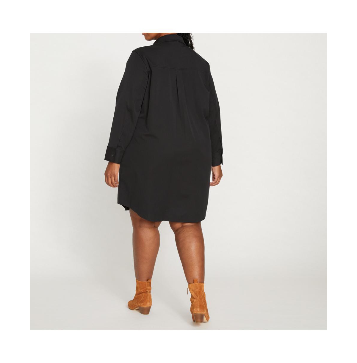 Universal Standard Plus Size Kelly Stretch Cotton Twill Shirtdress