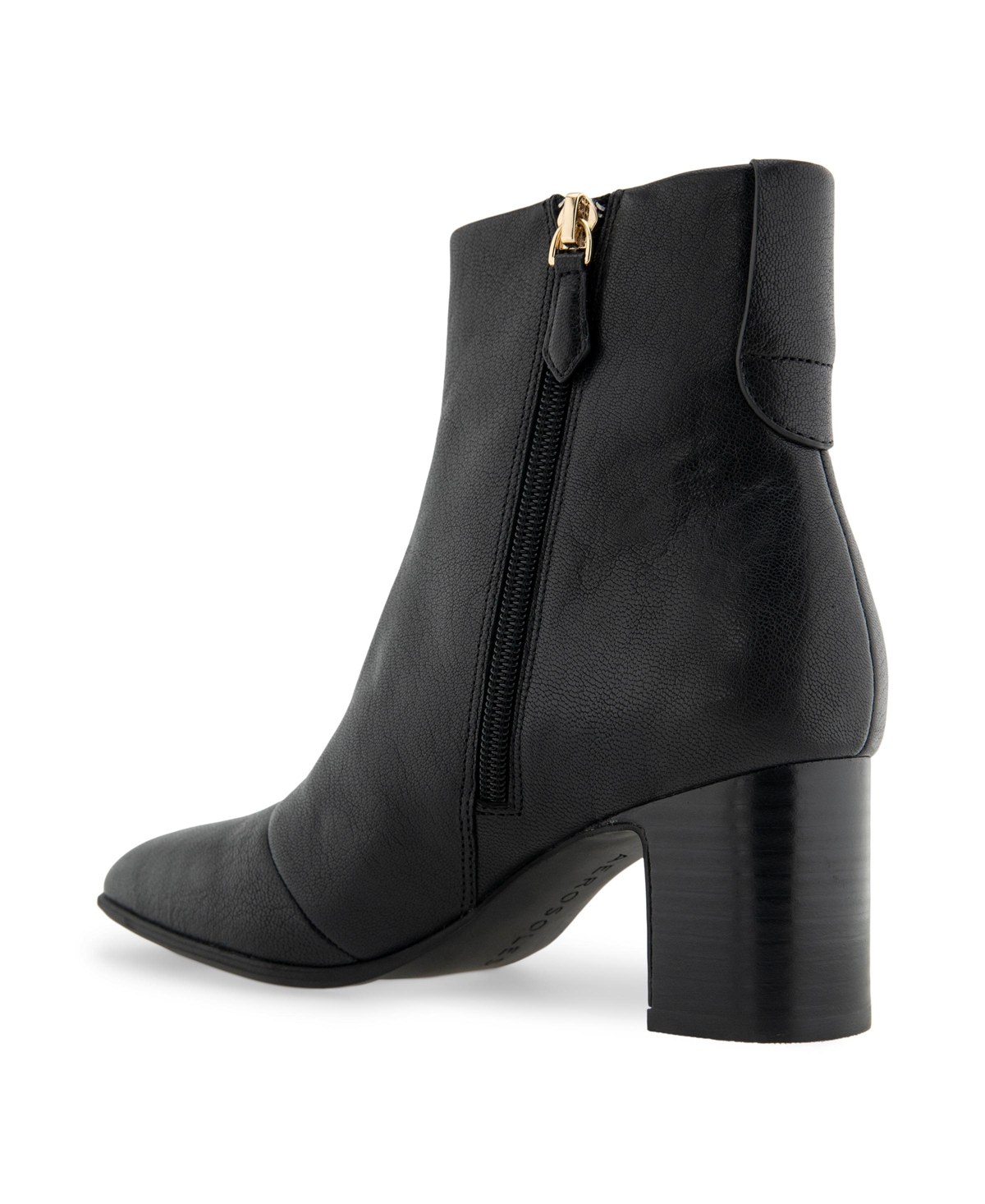 AEROSOLES WOMEN'S MAGNUS LOGO EMBOSSED BOOTIES 