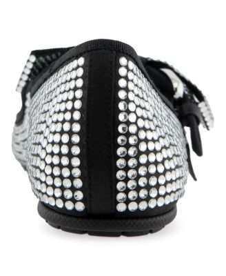 Women's Poppy Bow Mary Jane Flats