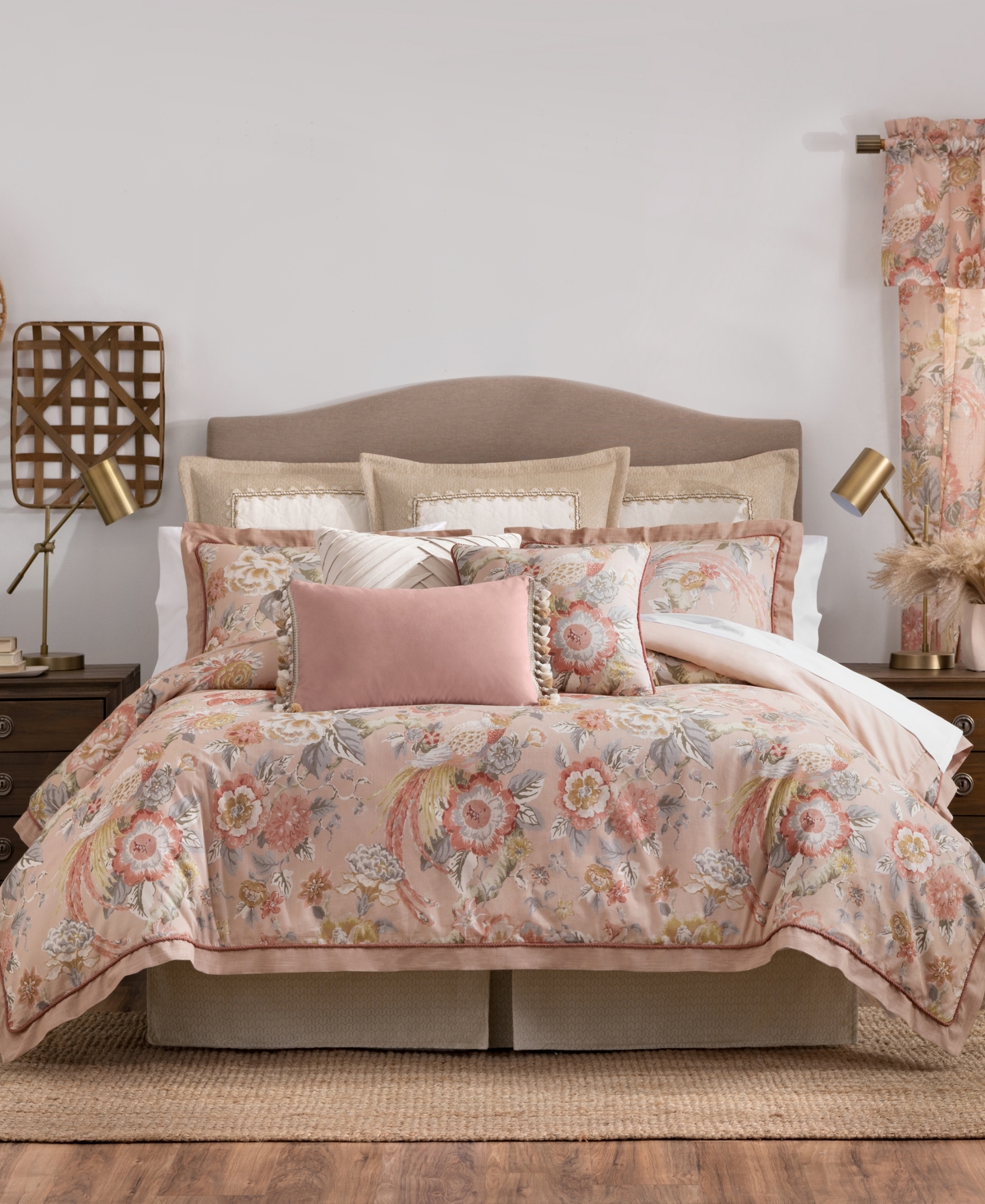 Rose Tree Audrey Velvet Boudoir Decorative Pillow, 11