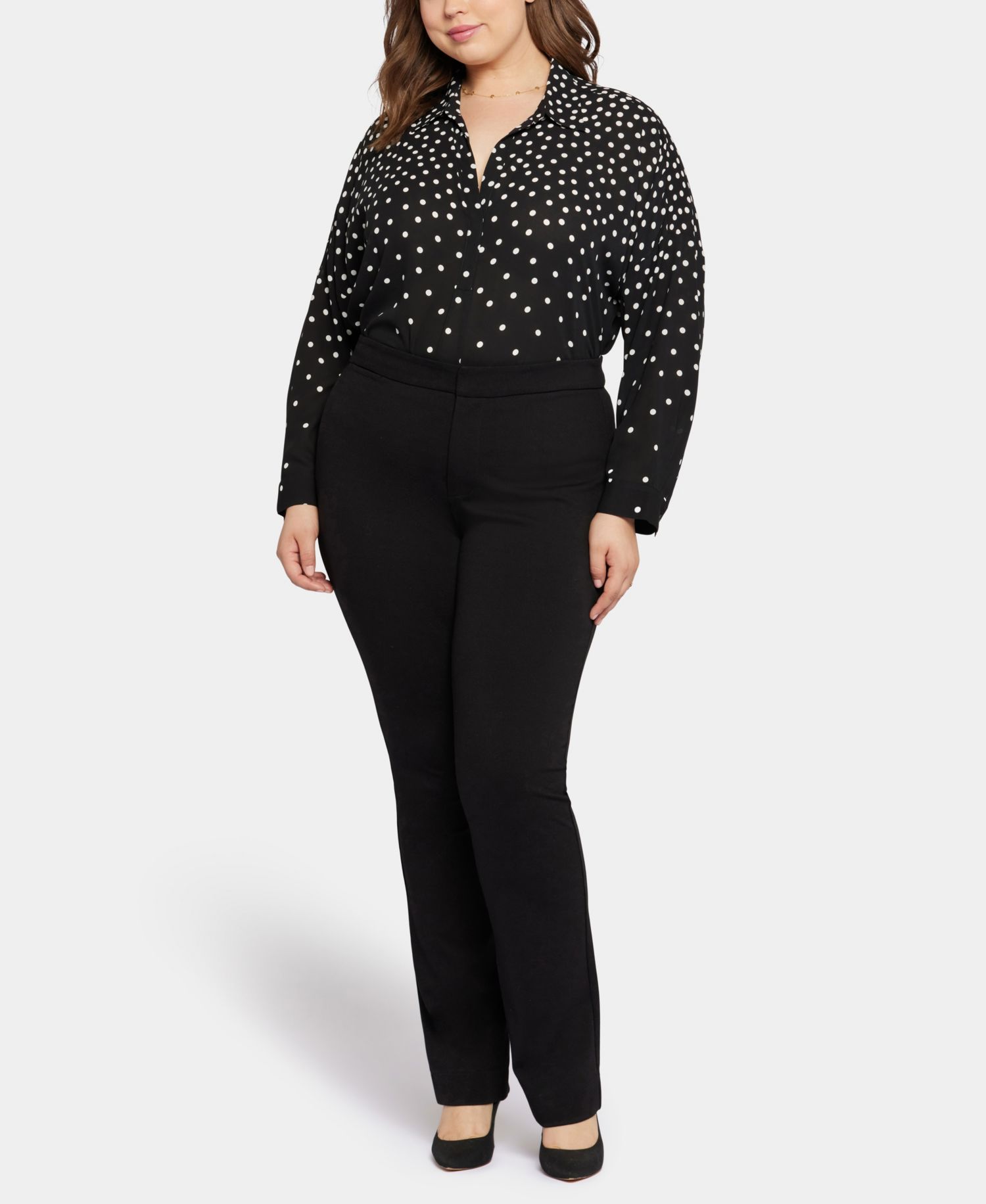 Plus Size Slim Trouser Pant