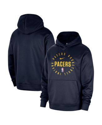 Nike Men s Navy Indiana Pacers 2024 25 Spotlight On Court Practice Performance Pullover Hoodie Macy s