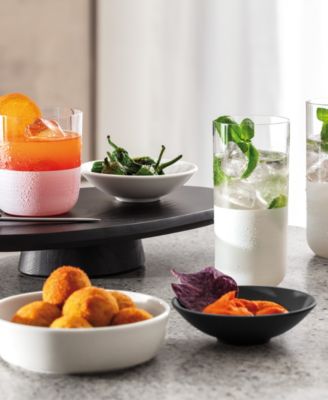 La Petite Boule Black & White 5-Piece Appetizer Set