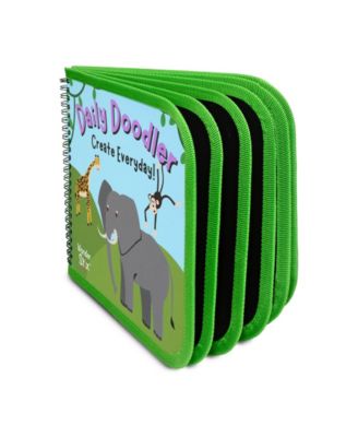 Daily Doodler Activity Book-Wild Animals Cover