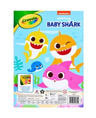 Baby Shark Coloring Book, 8 Pack