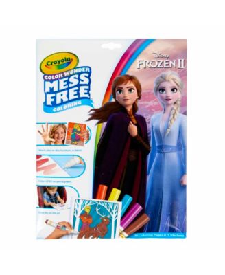 Color Wonder Frozen 2 Mess Free Coloring Pad Markers, Pack of 2